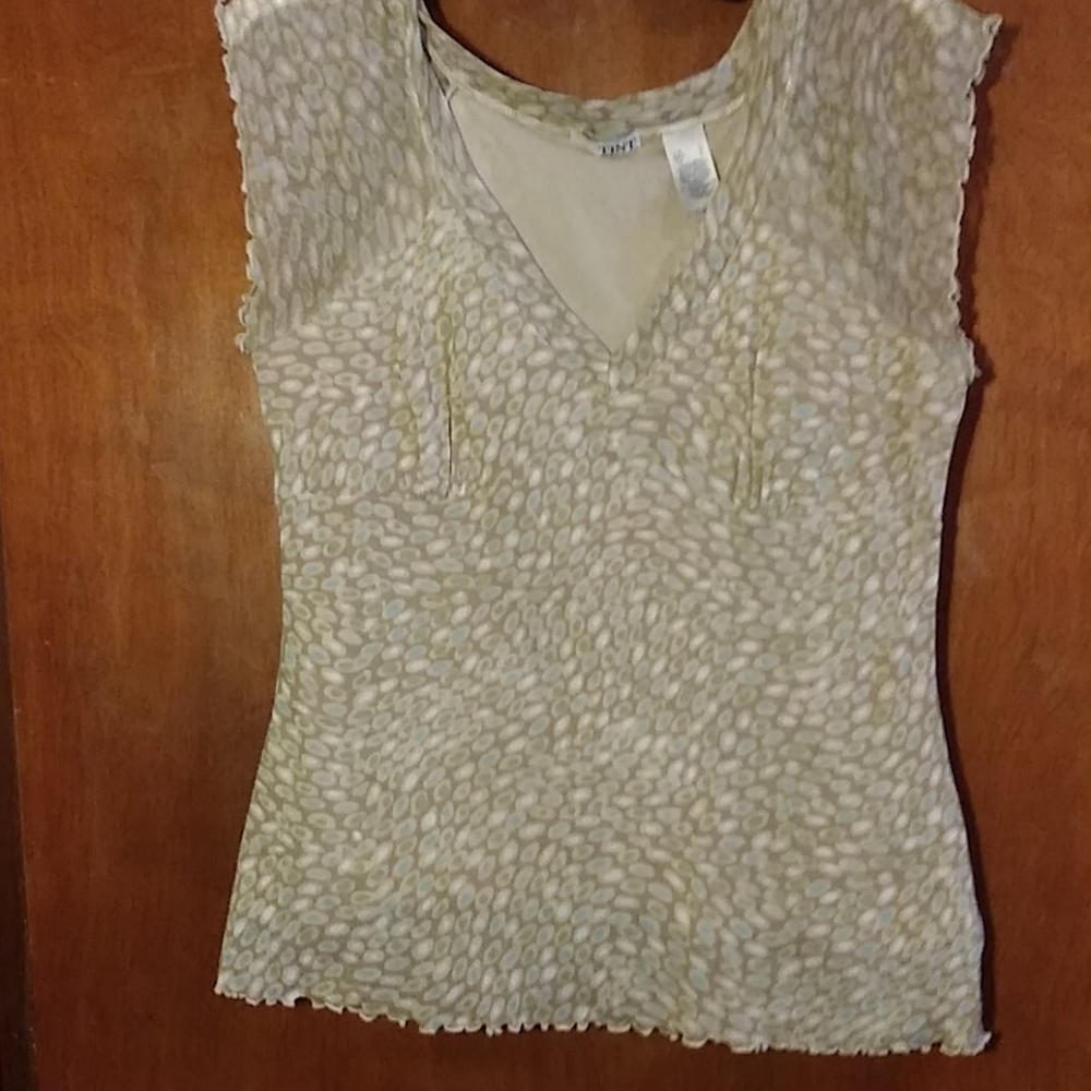 Tint short sleeve top. Size Large